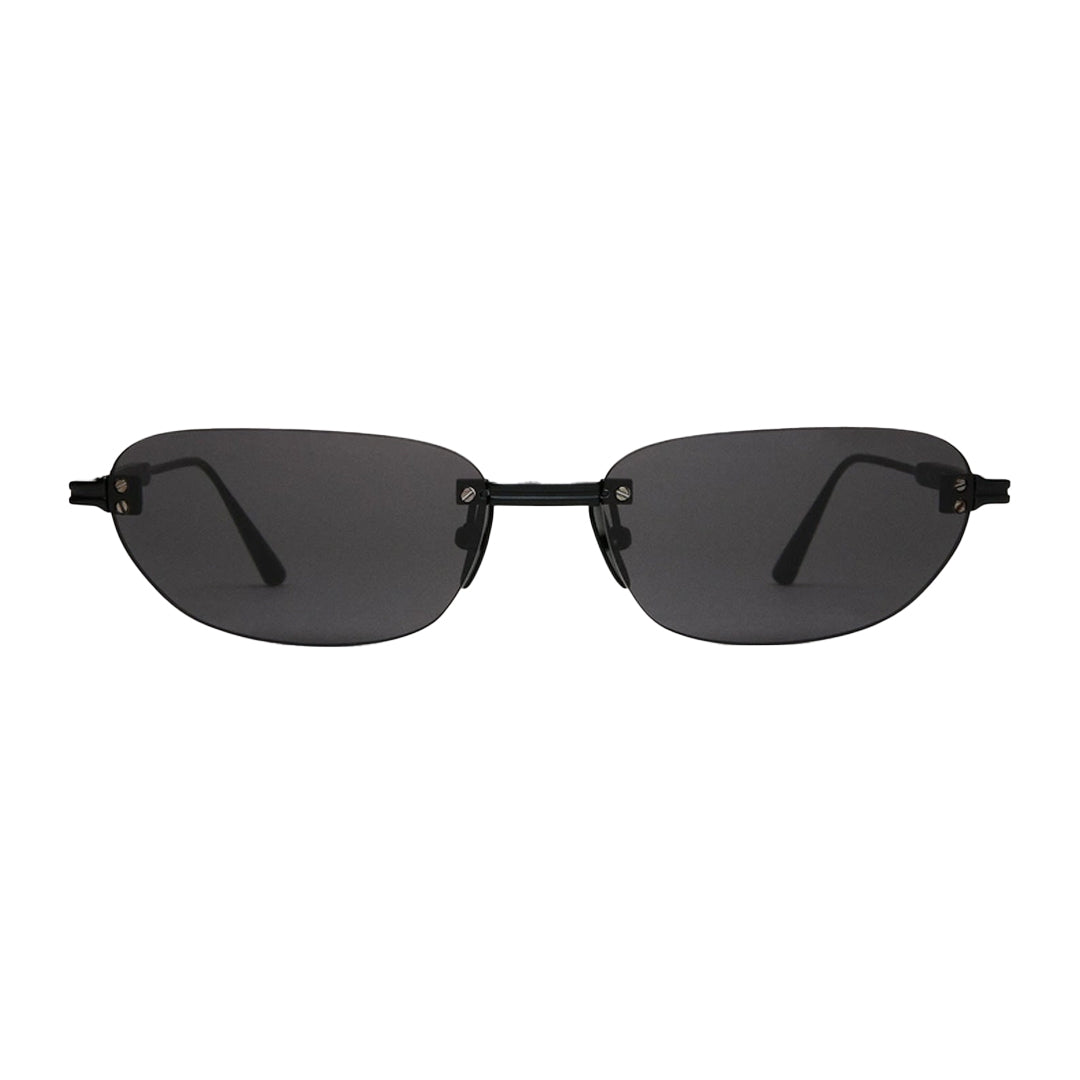 Rimless Oval Black