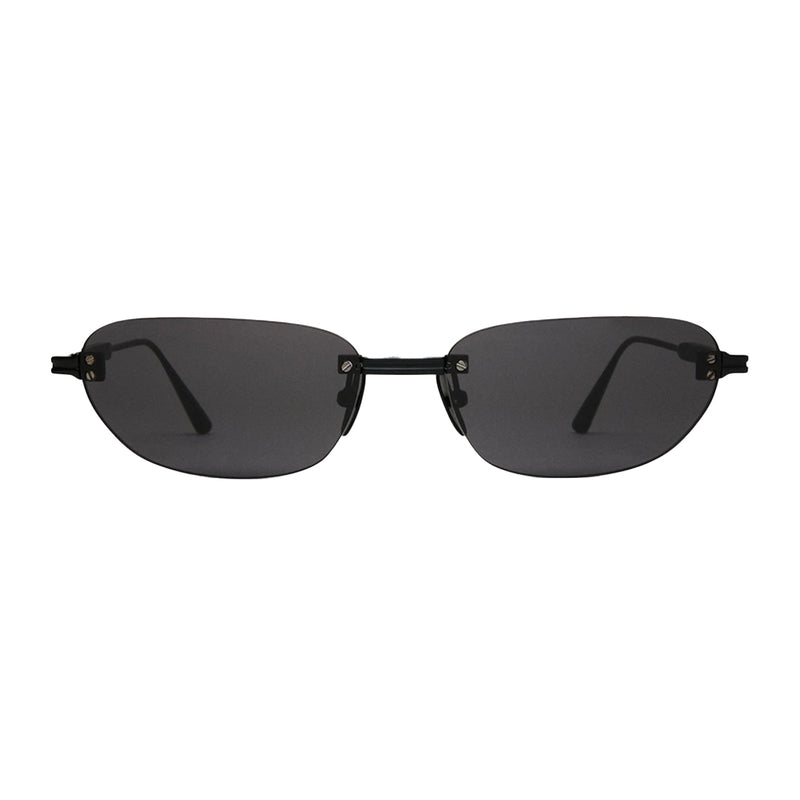 Rimless Oval Black