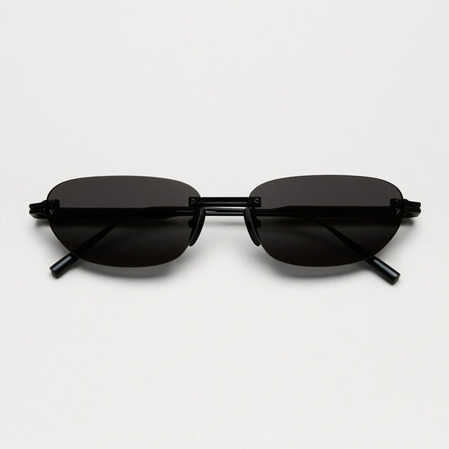 Rimless Oval Black