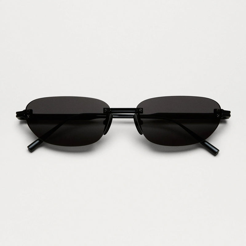 Rimless Oval Black
