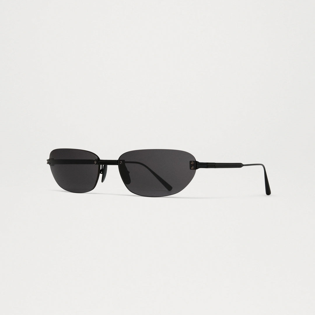 Rimless Oval Black