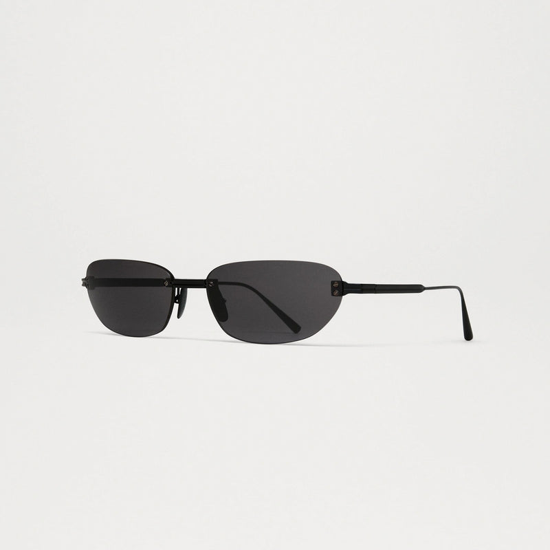 Rimless Oval Black